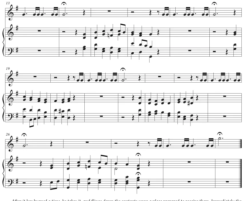 Partition musicale