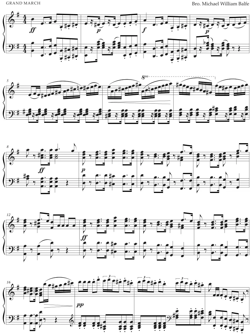 Partition musicale
