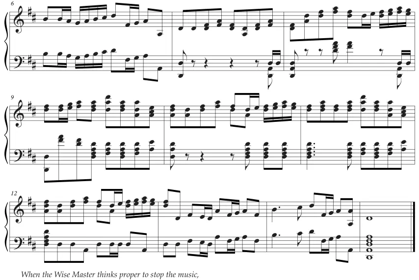 Partition musicale