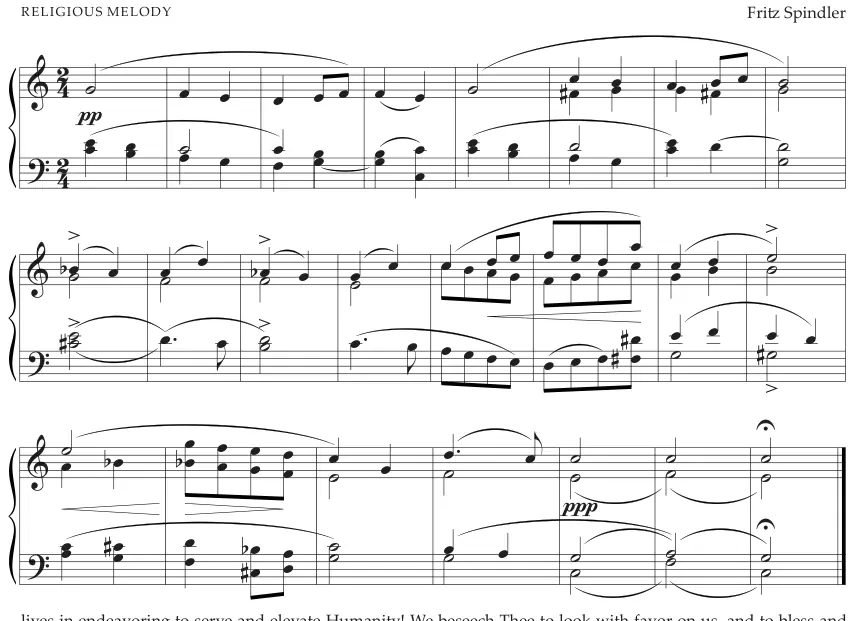 Partition musicale