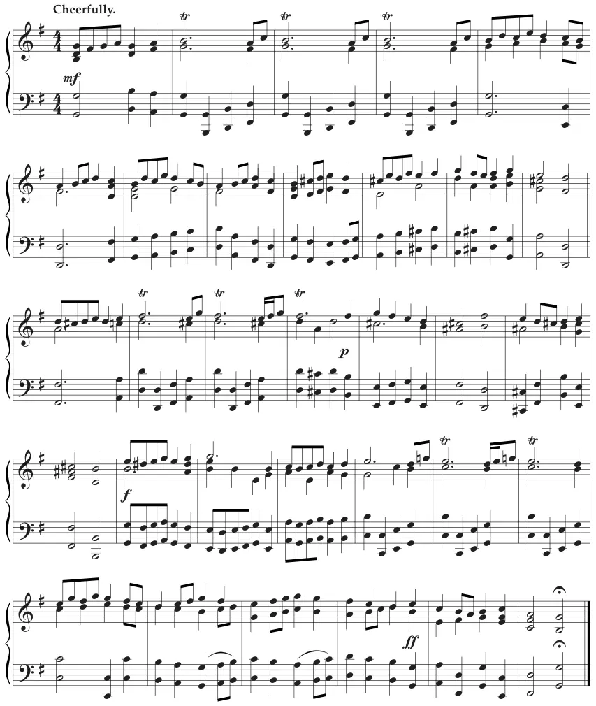 Partition musicale
