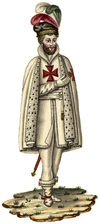 Le Chevalier Kadosch revêtu des décors du grade, manuscrit Quesada